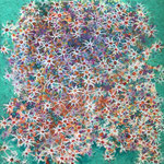 Korallenblumen / Acryl auf Leinwand 50 x 50 cm 2023
