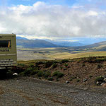 Rückfahrt mit herrlichen Blicken über die Hochfläche um den Cotopaxi herum.