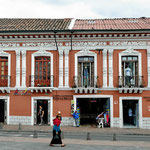 Die Altstadt von Quito.