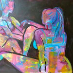 MUSIK IM HINTERGRUND 2014- 80cm x 100cm - (UV)