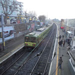 Dun Laoghaire DART station (2014年3月撮影／KOBAYASHI)