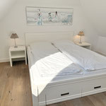 Schlafzimmer Dachgeschoss 2x 80x200 cm Matratze