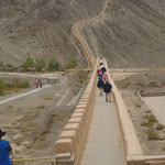 Die große Mauer bei Jiayuguan