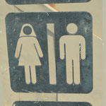 WC-Hinweis im Iran