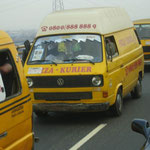 Pizza-Express aus Hamburg in Lagos (Nigeria) 