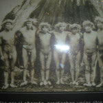Ureinwohner Feuerlands (Museo Nacional, Santiago de Chile)
