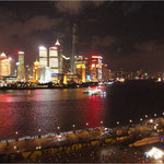 Shanghai/Pudong vom Bund aus (2013)