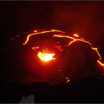 Der Lava-See im Erta Ale Vulkan (Äthiopien)