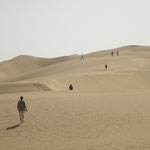 In der Taklamakan-Wüste 