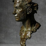 Orphée II, 2013, bronze, H.60 cm