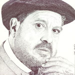Retrato del artista burgalés Juan Vallejo