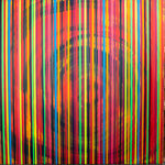 KERSTIN SOKOLL, Spektrum I, 2019, J016, 100 x 100 cm, SOLD