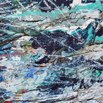 KERSTIN SOKOLL, Silur meets Devon, 2017, J002, 100 x 100 cm, SOLD