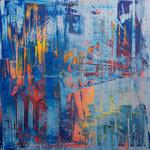 KERSTIN SOKOLL, Behind, 2020, J026, 100 x 100 cm, SOLD