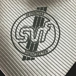 Logo corporativo en en serigrafia,unicamente corbatas de stock