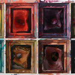 Watercolour box 2016 || Óleo sobre tabla, 53,5X140 cm.