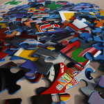Juego 2012 || Óleo sobre tabla, 100X115 cm.