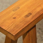 LA table sawhorse detail