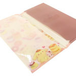 ポムポムプリン 2ポケットチケットファイル 　サイズ：約105×205mm　税込￥352
