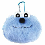 パペットスンスンのカラビナ付きファスナーマスコットです。フカフカです☆　約H110×W120×D65mm　￥1,518