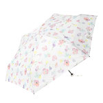 コンパクトで軽量タイプの折りたたみ傘です。高さ16cm、重さ約140gの小さいサイズ感に、紫外線遮蔽率98%以上、耐水圧5,000mm以上の機能を兼ね備えています。　￥3,960