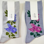 奈良の工場さんで丁寧に編み上げられたハイゲージソックスです。大量生産はできません。希少な編み機で通常の靴下の何倍もの時間をかけて作られています。23-25cm　各￥1,760