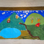 A painting of Picnic / ピクニックの絵