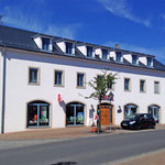 Putzfassade für die Apotheke in Weinböhla