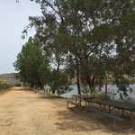 Auf dem Lake Poway Trail