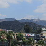 Blick auf das Hollywood Sign