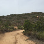 Auf dem Lake Poway Trail