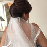 Braut styling #Braut Haarschmuck # Braut Frisur #Mobile Visagistin