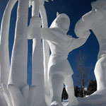 CORREFOC - Snow (375 x 375 x 375 cm.)