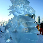 CAVALLET DE MAR - Ice  (300x300x80 cm.)