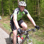 Roman beim Endspurt