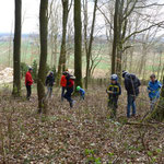 gefühlte Stunden auf der Suche im Wald