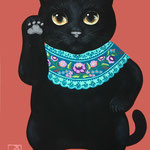 招き猫黒猫