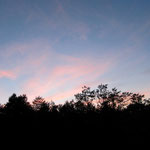 Coucher de soleil au nord