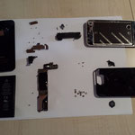Iphone 4 während Reparatur