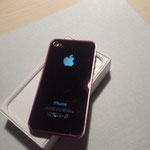 Iphone 4s Spezial-Umbau (Pink gespiegelt)