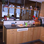 Küche 3-Schichtplatte Esche