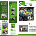 Propuesta gráfica para revista interna SQM