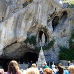 La gruta de Lourdes