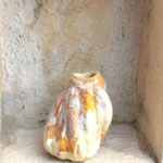 Vase torsadé. vendu