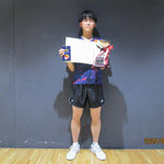 男子シングルス優勝　本坊 啓史朗（東京科学大学）