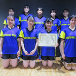女子団体戦第三位　静岡大学
