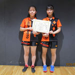 女子団体戦B第三位　熊本大学