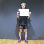 男子シングルス第三位　佐藤 海翔（新潟大学）