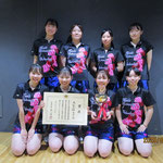女子団体戦優勝　高知工科大学
