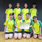 女子団体戦第三位　信州大学